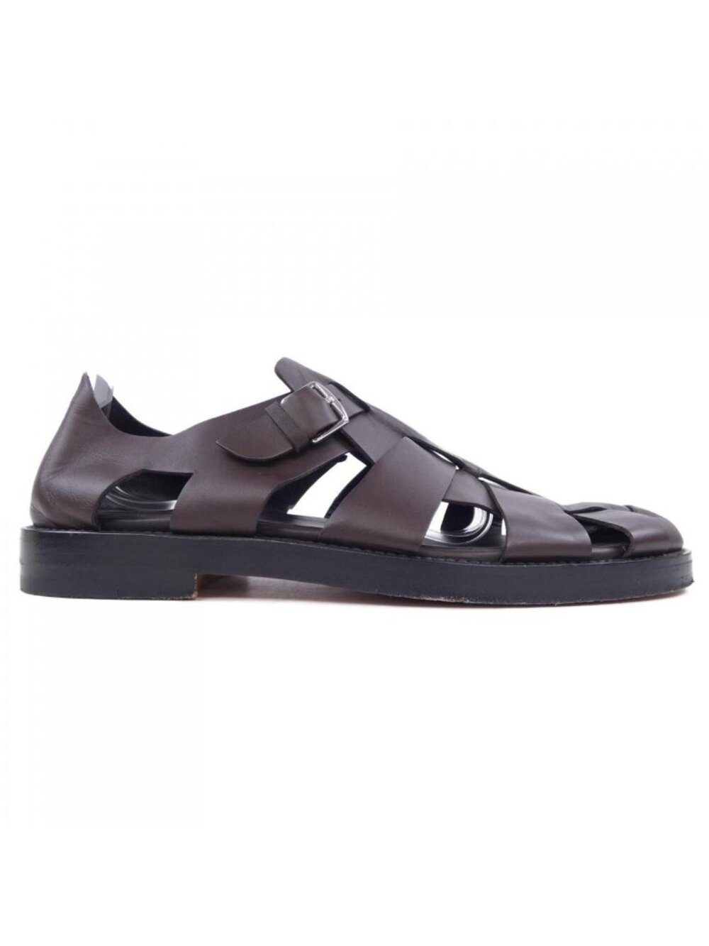 Hermes Sandals Brown 44